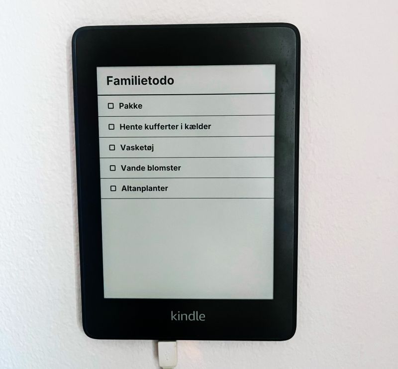 >Billede til Søndagseksperiment: "Re-kindle the Kindle".