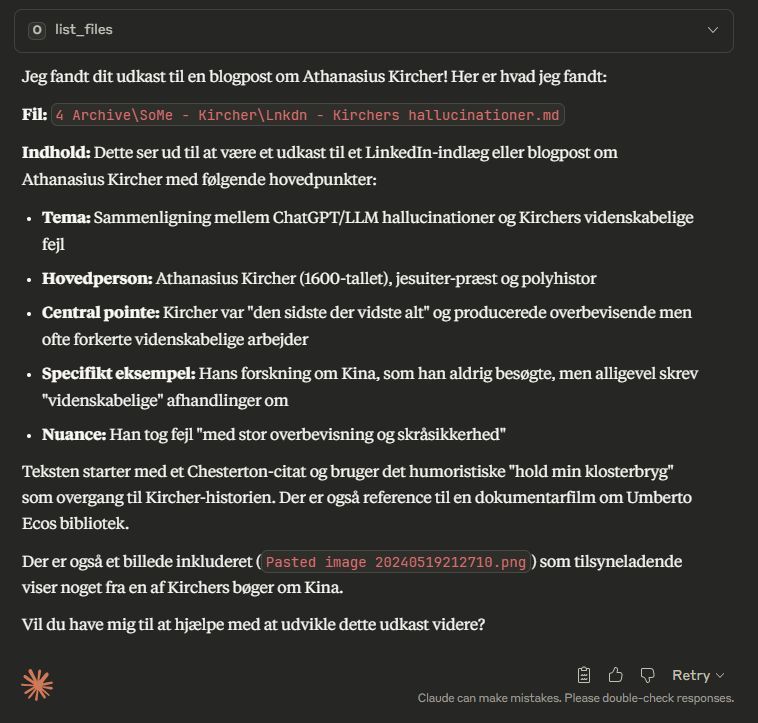 >Billede til Jeg har brugt weekenden på at få Claude til at snakke...